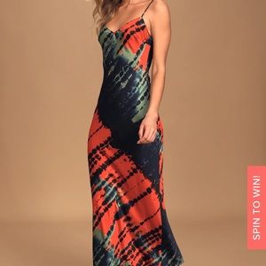 Lush Ankle length slip dress